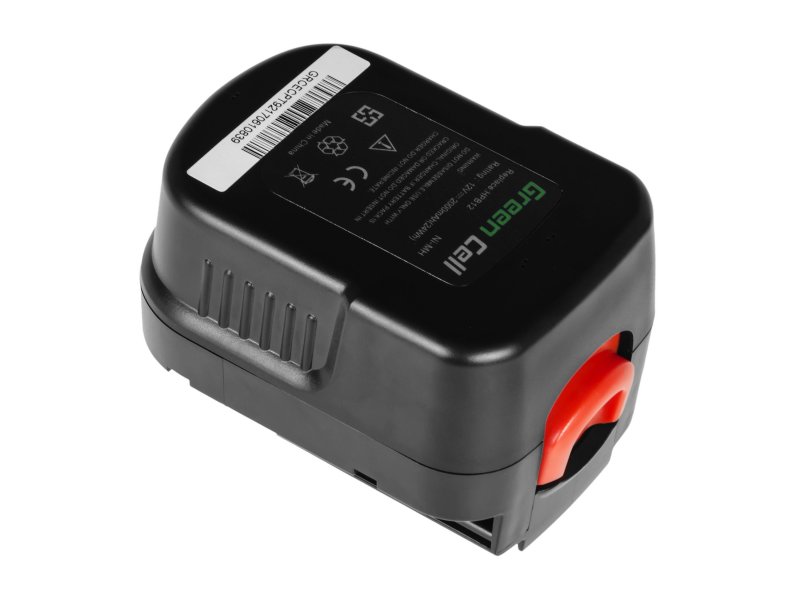 Batterie Akku für Black /& Decker HP12 HP12K HP12KD HP122 HP122K HP122KD 12V 2Ah