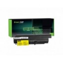 Green Cell Battery 42T5225 42T5227 42T5263 42T5265 for Lenovo ThinkPad R61 T61p R61i R61e R400 T61 T400