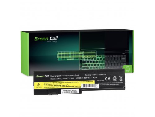 Green Cell Battery 42T4536 42T4649 42T4650 43R9253 43R9254 for Lenovo ThinkPad X200 X200s X201 X201i X201s