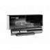 Battery for Fujitsu LifeBook AH531 5200 mAh Laptop