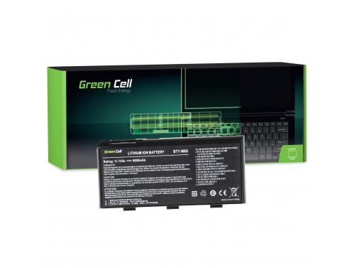 Green Cell Battery BTY-M6D for MSI GT60 GT70 GT660 GT680 GT683 GT683DXR GT780 GT780DXR GT783 GX660 GX680 GX780
