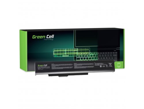 Green Cell Battery A32-A15 for MSI CR640 CX640, Medion Akoya E6221 E7220 E7222 P6634 P6815, Fujitsu LifeBook N532 NH532