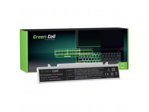 Green Cell Battery AA-PB9NC6B AA-PB9NS6B for Samsung R519 R522 R530 R540 R580 R620 R719 R780 RV510 RV511 NP350V5C White