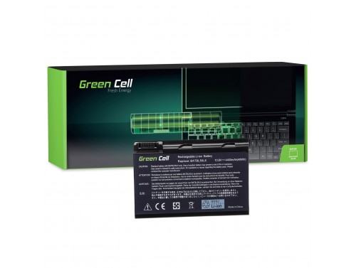Green Cell Battery BATBL50L6 BATCL50L6 for Acer Aspire 3100 3650 3690 5010 5100 5200 5610 5610Z 5630 TravelMate 2490 11.1V