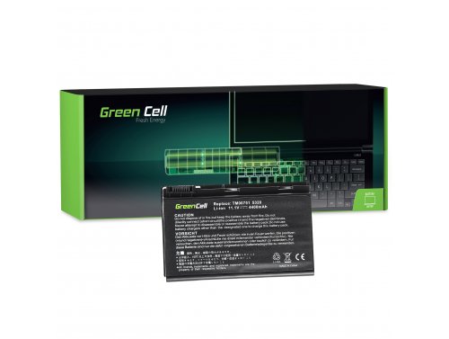 Green Cell Battery GRAPE32 TM00741 for Acer Extensa 5000 5220 5610 5620 TravelMate 5220 5520 5720 7520 7720