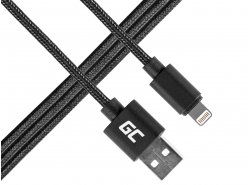 Kabel Draht Green Cell Lightning-USB für Apple iPhone Nylon 1m