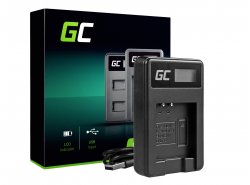 Camera Battery Charger LI-50C Green Cell ® for Olympus LI-50B, SZ-15, SZ-16, Tough 6000, 8000, TG-820, TG-830, TG-850
