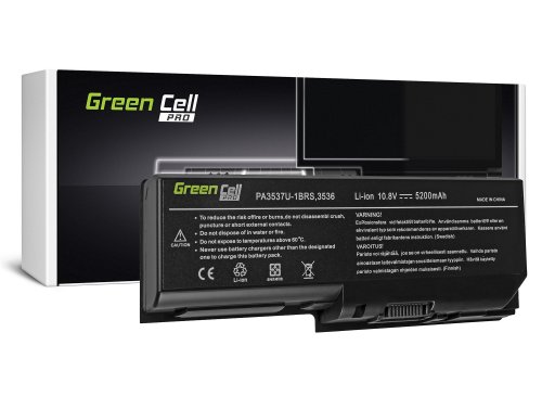 Green Cell PRO Battery PA3536U-1BRS PABAS100 for Toshiba Satellite L350 P200 P300 P300D X200 X205 Equium L350 P200 P300