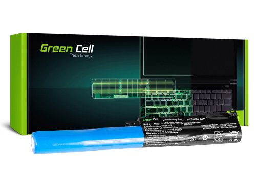 Green Cell Battery A31N1601 for Asus R541N R541NA R541S R541U R541UA R541UJ Vivobook Max F541N F541U X541N X541NA X541S X541U