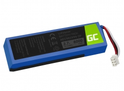 Green Cell ® Battery AEC982999-2P AEC9829992P to wireless speaker Bluetooth JBL Charge 1 Charge 2, Li-Polymer 3.7V 6000mAh