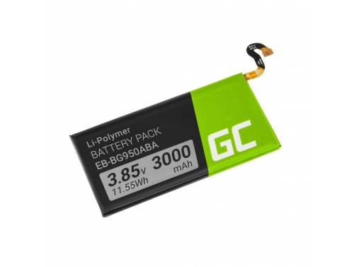 Battery Green Cell EB-BG950ABE EB-BG950ABA for Samsung Galaxy S8 G950F G955 G9500 G9508 3.8V 3000mAh
