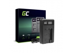 Camera Battery Charger AHBBP-501 Green Cell ® for GoPro AHDBT-501, HD Hero5, HD Hero6+