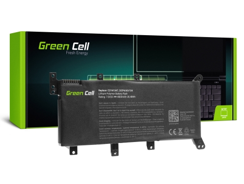 Green Cell Battery C21N1347 for Asus R556 R556L R556LA R556LB R556LD R556LJ R556LN A555L F555L F555LD K555L K555LD