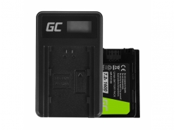 Green Cell Battery NP-FZ100 and Charger BC-QZ1 for Sony Alpha 9 9R 9S A7 III A7R III A9 A9R