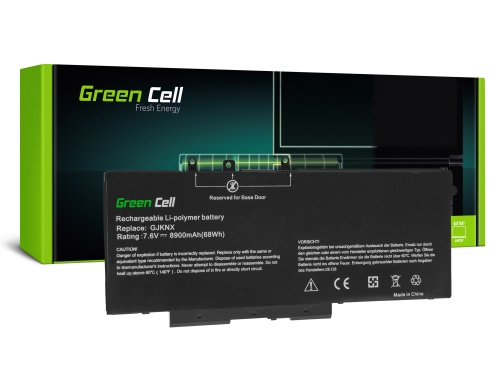 Green Cell Battery GJKNX 93FTF for Dell Latitude 5280 5290 5480 5490 5491 5495 5580 5590 5591 Dell Precision 3520 3530