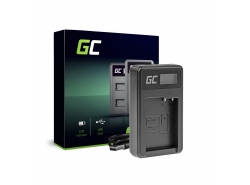 Charger DE-A79B Green Cell ® for Panasonic DMW-BLC12, Lumix G7 G5 G81 G6M G70M GX8EG-K GX8 G70 G85 FZ1000 FZ300 FZ2000 FZ200
