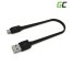 Green Cell GCmatte USB - Micro USB 25cm cable, Ultra Charge fast charging, QC 3.0