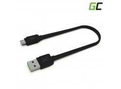 Cable GCmatte Micro USB Flat 25 cm with fast charging support