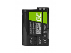 Battery Green Cell ® EN-EL15 EN-EL15A for cameras Nikon D600 D610 D750 D800 D810 D810A D7000 D7100 D7200 D7500, 7.4V 1400mAh