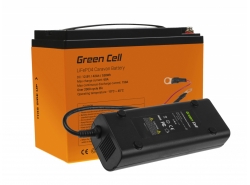 Battery Lithium-iron-phosphate LiFePO4 Green Cell 12V 12.8V 42Ah for photovoltaic system, campers and boats