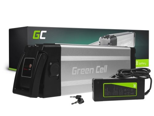 Green Cell E-bike Battery 48V 17.4Ah 835Wh Silverfish Ebike 4 Pin with Charger