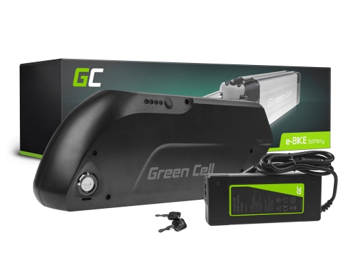 Green Cell E-bike Battery 36V 15.6Ah 562Wh Down Tube Ebike GX16-2P with Charger