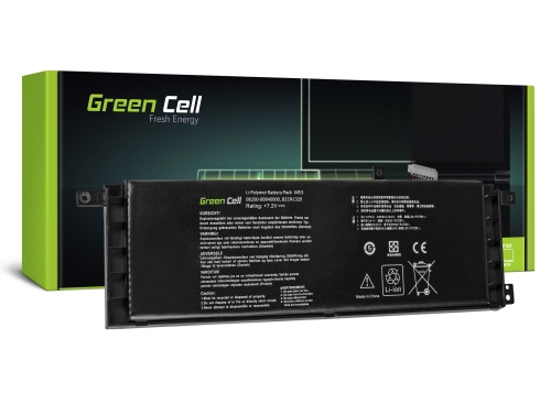 Green Cell Battery B21N1329 for Asus X553 X553M X553MA F553 F553M F553MA D453M D553M R413M R515M X453MA X503M X503MA