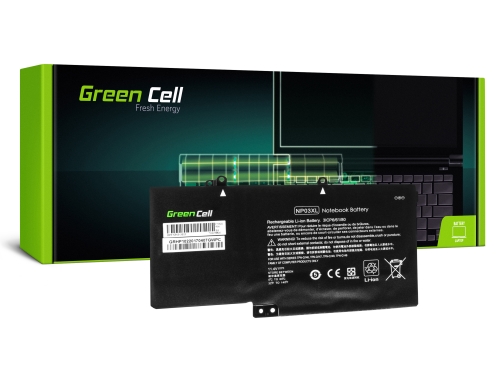 Green Cell Battery NP03XL 760944-241 760944-421 761230-005 HSTNN-LB6L for HP Envy x360 15-U 15-U000 15-U200 Pavilion x360 13-A