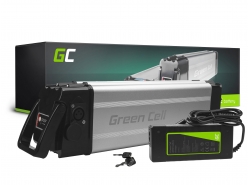 Green Cell E-bike Battery 24V 12Ah 288Wh Silverfish Ebike 4 Pin with Charger