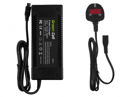 Green Cell 29.4V 2A (Cannon 3-Pin Female) eBike Chargeur de batteri