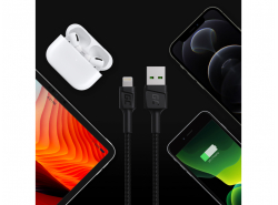 Cable Green Cell GC Eko USB - Lightning 200cm fast charging Apple 2.4A
