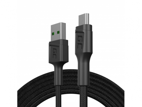 Green Cell GC PowerStream USB-A - Micro USB 120cm cable, Ultra Charge fast charging, QC 3.0
