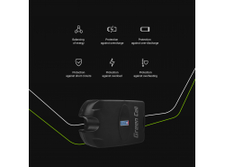 Green Cell® E-Bike Akku 24V 10.4Ah Li-Ion Pedelec Frog Type Batterie mit Ladegerät
