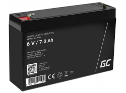 Green Cell ® Gel Battery AGM 6V 7Ah
