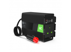 Green Cell® Car Power Inverter Converter 24V to 230V Pure sine 150W/300W with USB