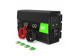 Green Cell® Car Power Inverter Converter 24V to 230V 1000W/2000W with USB