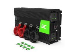Green Cell® Car Power Inverter Converter 12V to 230V 2000W/4000W with USB