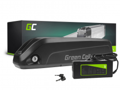 Green Cell E-bike Battery 36V 13Ah 468Wh Down Tube Ebike EC5 for Ancheer, Samebike, Fafrees with Charger