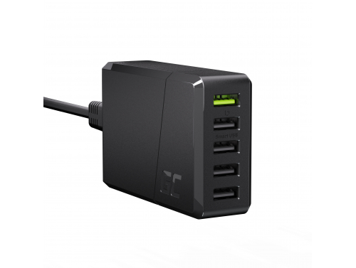 Green Cell GC ChargeSource 5 5xUSB 52W charger with fast charging Ultra Charge and Smart Charge