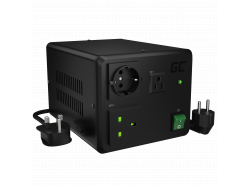 Voltage converter transformer Green Cell 110V ⇄ 230V 1600W / 2000W EU UK USA