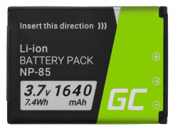Green Cell ® Battery AHDBT-501 AABAT-001 for GoPro HD HERO5 HERO6 HERO7 Black 3.85V 1640mAh