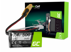 Green Cell Battery 500mAh 7.4V XT60