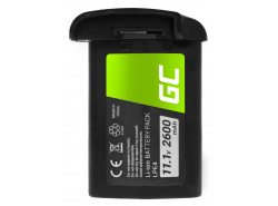 Battery Green Cell ® LP-E4 LP-E4N LPE4N for Canon EOS 1D 1Ds 1D X 1D Mark III 1Ds Mark III 1D Mark IV Full Decoded 11.1V 2600mAh