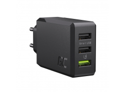 Green Cell Charger 30W GC ChargeSource 3 with Ultra Charge and Smart Charge - 3x USB-A