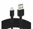 Green Cell GC Ray USB - Lightning 120cm cable for iPhone, iPad, iPod, white LED, fast charging