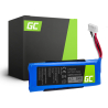 Battery Green Cell GSP872693 01 GSP8726930 for Speaker JBL Flip 4 / Flip IV / Special Edition, Li-Polymer 3.7V 3000mAh