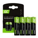 4x AA rechargeable batteries R6 2600mAh Green Cell