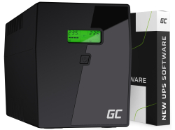 Green Cell Uninterruptible Power Supply UPS 2000VA 1200W with LCD Display + New App