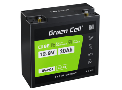 Green Cell LiFePO4 battery 20Ah 12.8V 256Wh Lithium Iron Phosphate for Tractor, Lawn Mower, Electric Vehicle