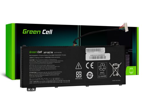 Green Cell Battery AP18E7M AP18E8M for Acer Nitro AN515-44 AN515-45 AN515-54 AN515-55 AN515-57 AN515-58 AN517-51
